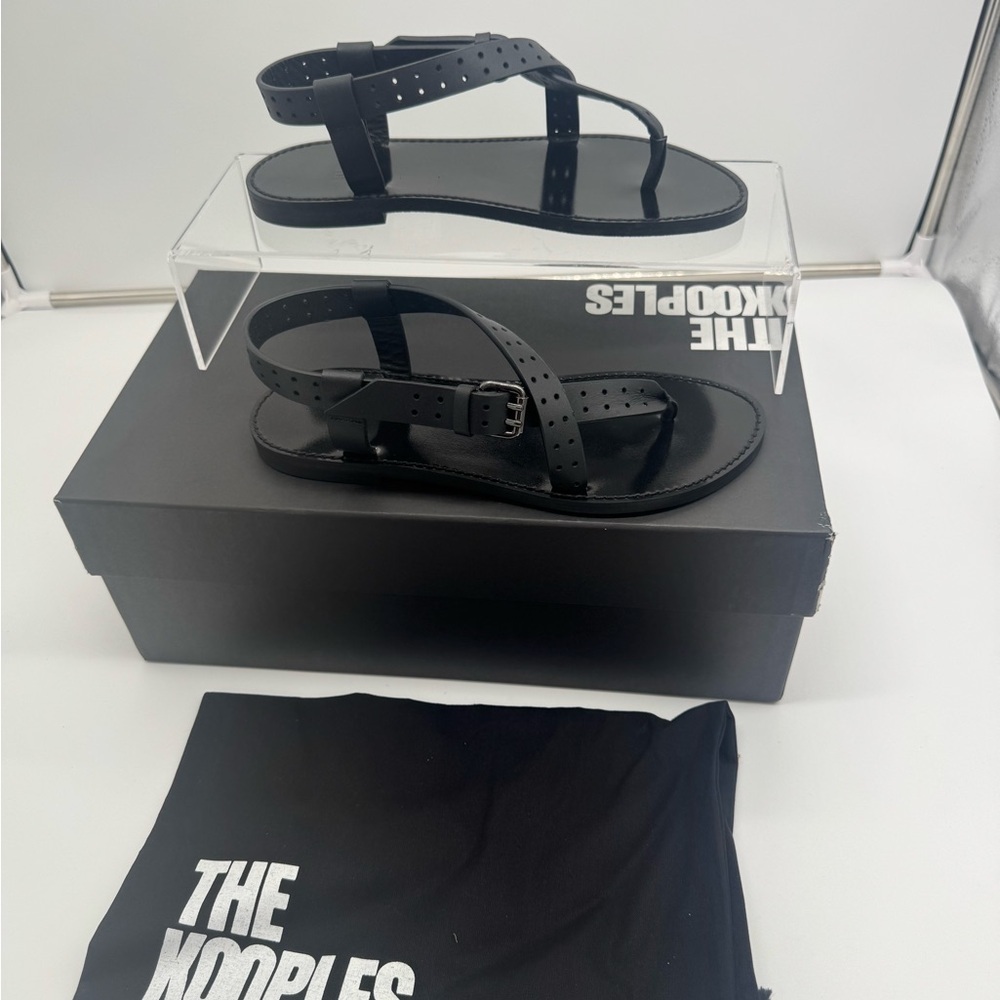 The Kooples Black Sandals - Picture 5 of 10